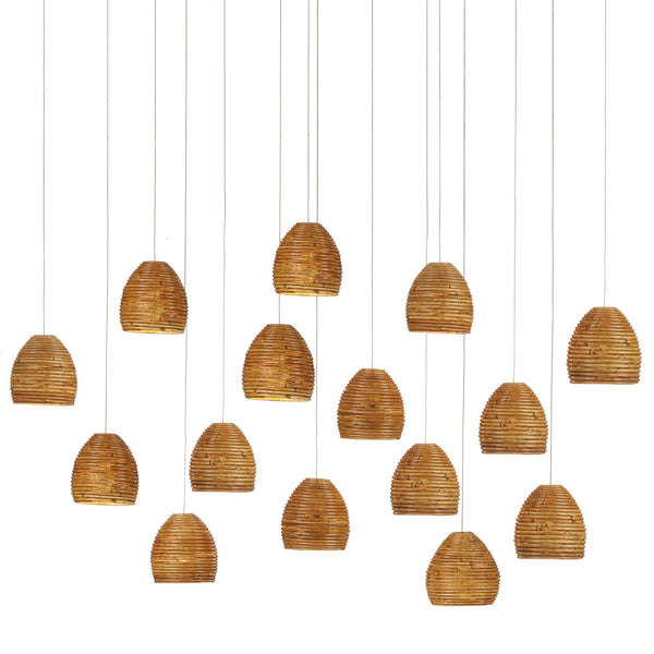 Beehive Collection Pendant by Currey and Company