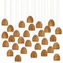 Beehive Collection Pendant by Currey and Company