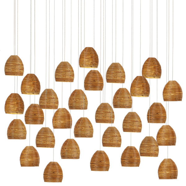 Beehive Collection Pendant by Currey and Company