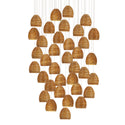 Beehive Collection Pendant by Currey and Company