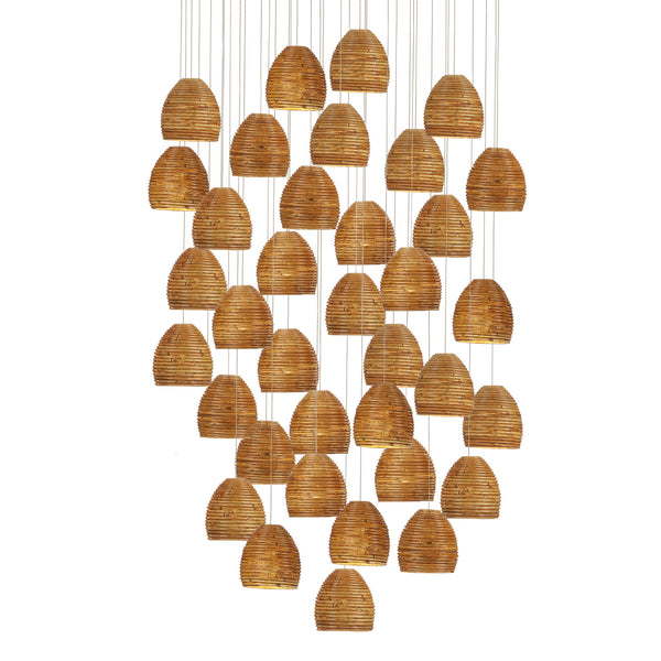 Beehive Collection Pendant by Currey and Company