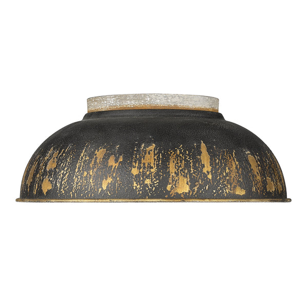 Kinsley Outdoor (Damp) Flush Mount Light by Golden