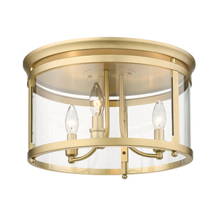 Payton Outdoor (Damp) Flush Mount Ceiling Light by Golden