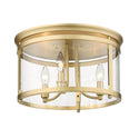 Payton Outdoor (Damp) Flush Mount Light by Golden