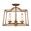 Athena Semi-Flush Mount Ceiling Light by Golden