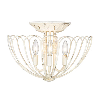 Marguerite Semi-Flush Mount Ceiling Light by Golden