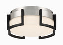 Bezel Set Outdoor (Damp) Flush Mount Ceiling Light by George Kovacs