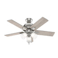Crystal Peak Ceiling Fan with Light by Hunter