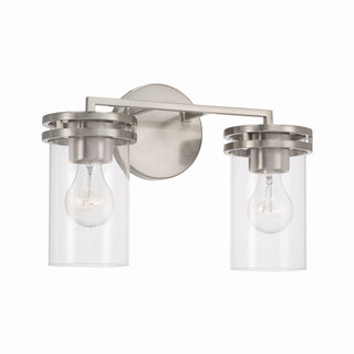 Buy brushed-nickel Fuller Vanity by Capital Lighting