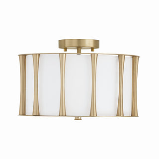 Buy matte-brass Bodie Pendant by Capital Lighting