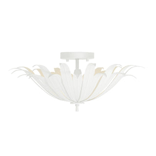 Buy textured-white Eden Pendant by Capital Lighting