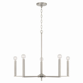 Buy brushed-nickel Portman Chandelier by Capital Lighting