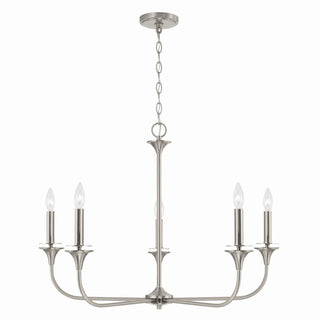 Buy brushed-nickel Presley Chandelier by Capital Lighting
