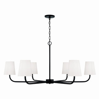 Buy matte-black Brody Chandelier by Capital Lighting
