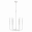 Capital Lighting - 450361XW - Six Light Chandelier - Paloma - Textured White from Lighting & Bulbs Unlimited in Charlotte, NC