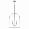 Capital Lighting - 548841BN - Four Light Foyer Pendant - Lawson - Brushed Nickel from Lighting & Bulbs Unlimited in Charlotte, NC