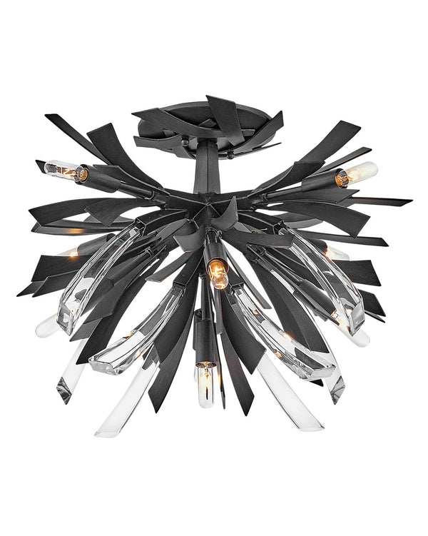 Vida Semi-Flush Mount Ceiling Light by Fredrick Ramond
