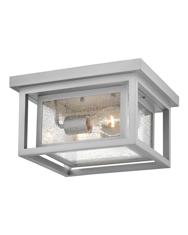 Republic Outdoor (Damp) Flush Mount Ceiling Light by Hinkley