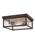 Beckham Outdoor (Damp) Flush Mount Ceiling Light by Hinkley
