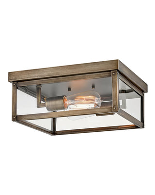 Buy burnished-bronze Beckham Outdoor (Damp) Flush Mount Ceiling Light by Hinkley