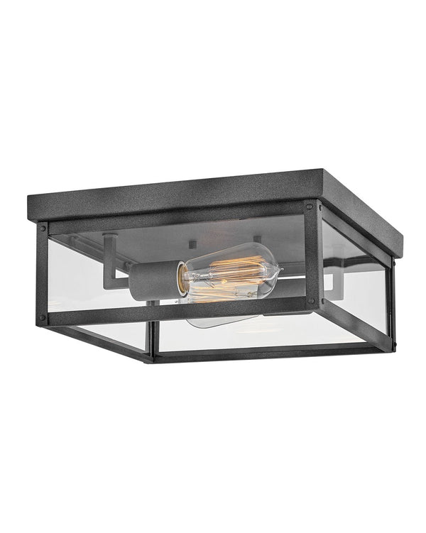 Beckham Outdoor (Damp) Flush Mount Ceiling Light by Hinkley