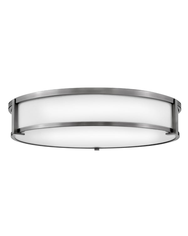 Lowell Outdoor (Damp) Flush Mount Ceiling Light by Hinkley