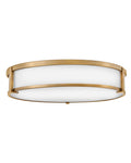 Lowell Outdoor (Damp) Flush Mount Ceiling Light by Hinkley