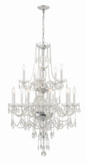Traditional Crystal Outdoor (Damp) Chandelier by Crystorama