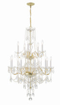 Traditional Crystal Outdoor (Damp) Chandelier by Crystorama