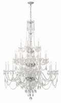 Traditional Crystal Outdoor (Damp) Chandelier by Crystorama