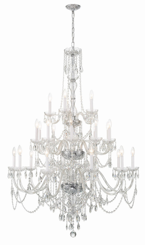 Traditional Crystal Outdoor (Damp) Chandelier by Crystorama