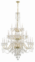 Traditional Crystal Outdoor (Damp) Chandelier by Crystorama