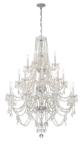 Traditional Crystal Outdoor (Damp) Chandelier by Crystorama