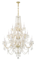 Traditional Crystal Outdoor (Damp) Chandelier by Crystorama