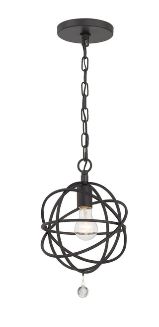 Solaris Outdoor (Damp) Pendant by Crystorama