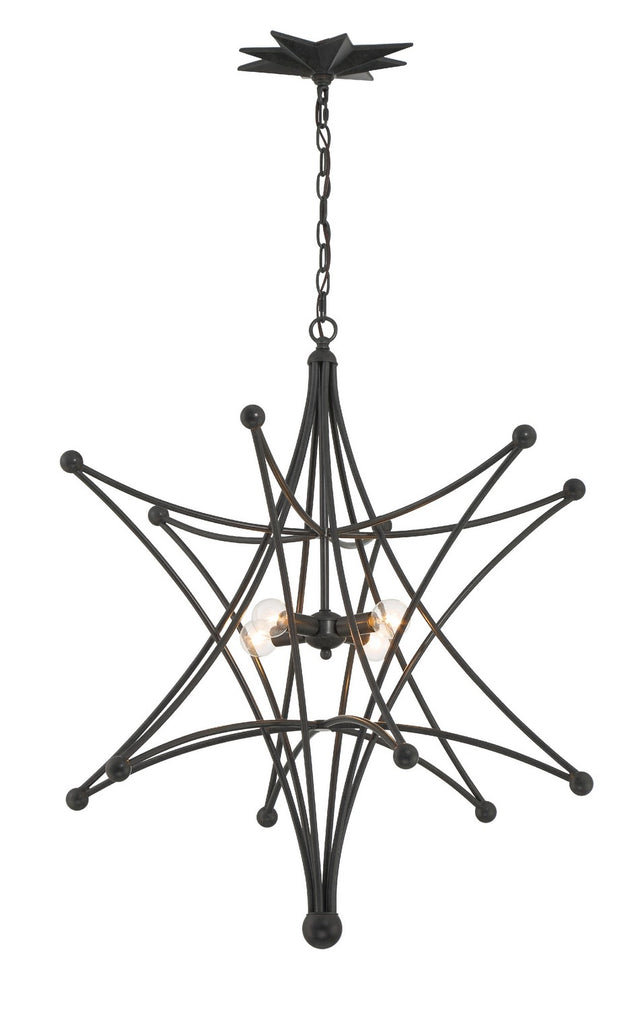 Astro Chandelier by Crystorama