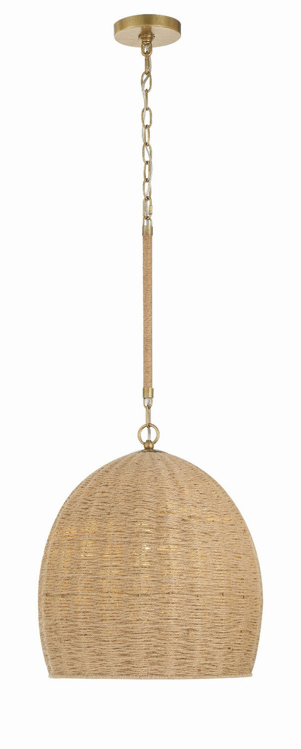 Jace Outdoor (Damp) Pendant by Crystorama