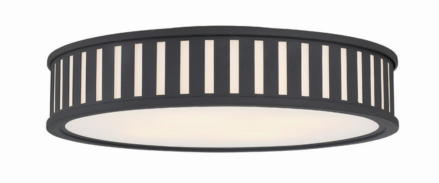 Kendal Outdoor (Damp) Flush Mount Ceiling Light by Crystorama