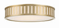 Kendal Outdoor (Damp) Flush Mount Ceiling Light by Crystorama