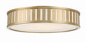 Kendal Outdoor (Damp) Flush Mount Ceiling Light by Crystorama