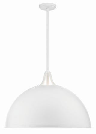 Buy white Soto Outdoor (Damp) Pendant by Crystorama
