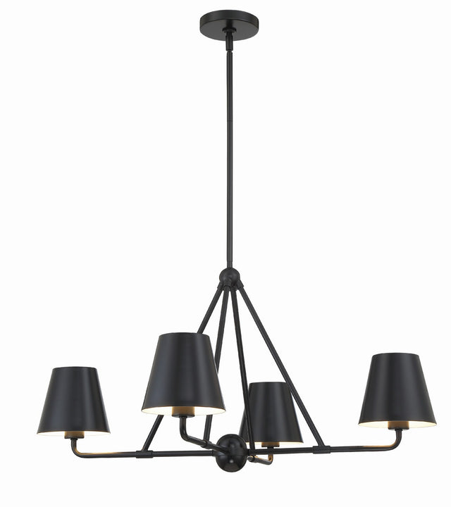 Xavier Outdoor (Damp) Chandelier by Crystorama