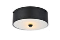 Hazen Flush Mount Ceiling Light by Elegant Lighting