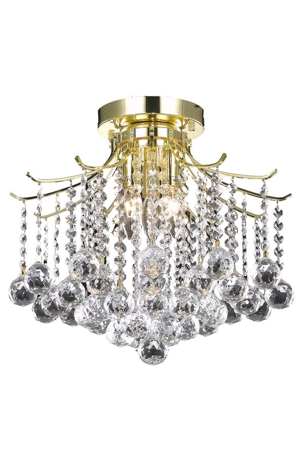 Amelia Flush Mount Ceiling Light by Elegant Lighting