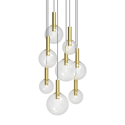 Bubbles Pendant by Sonneman
