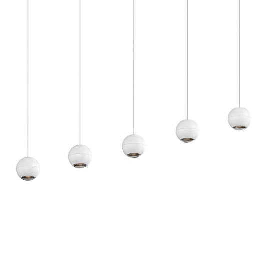 Hemisphere Linear Pendant by Sonneman