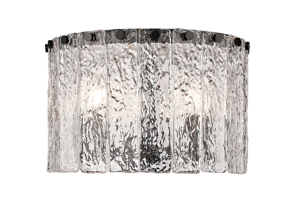 Glacier Outdoor (Damp) Flush Mount Ceiling Light by Z-Lite