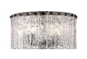 Glacier Outdoor (Damp) Flush Mount Ceiling Light by Z-Lite