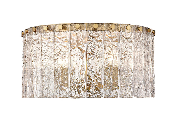 Glacier Outdoor (Damp) Flush Mount Ceiling Light by Z-Lite