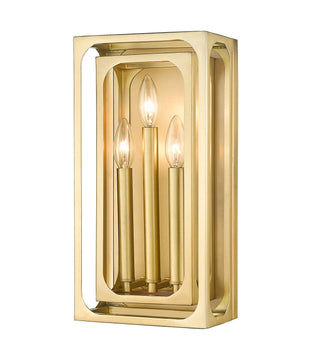 Buy rubbed-brass Easton Outdoor (Damp) Sconce by Z-Lite